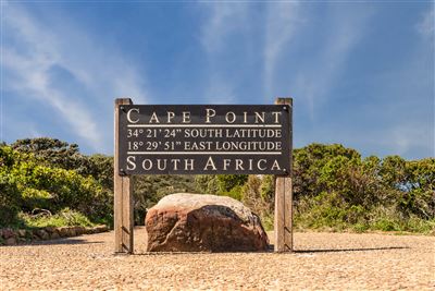 Koordinaten vom Cape Point